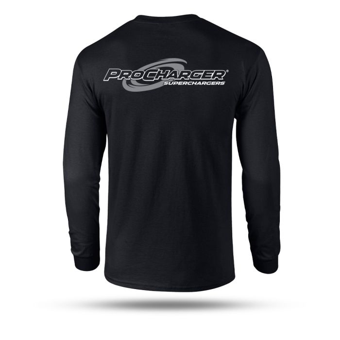 Classic Silver Logo Long Sleeve T-shirt