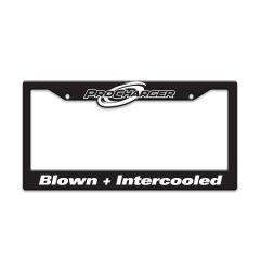 License Plate Frame "Blown and Intercooled"