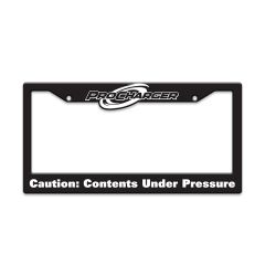 License Plate Frame "Contents Under Pressure"