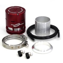 ProRace Valve - 4" Alum. Tube - Red