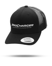 Black ProCharger Logo Snapback Hat