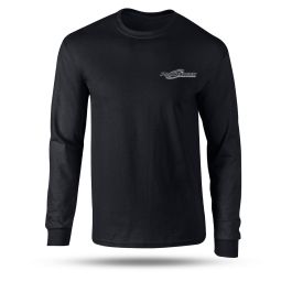 Classic Silver Logo Long Sleeve T-shirt