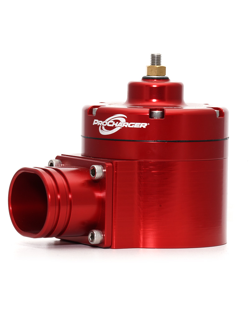 Race Bypass Valve "Enclosed" (Red Aluminum) ProCharger Store