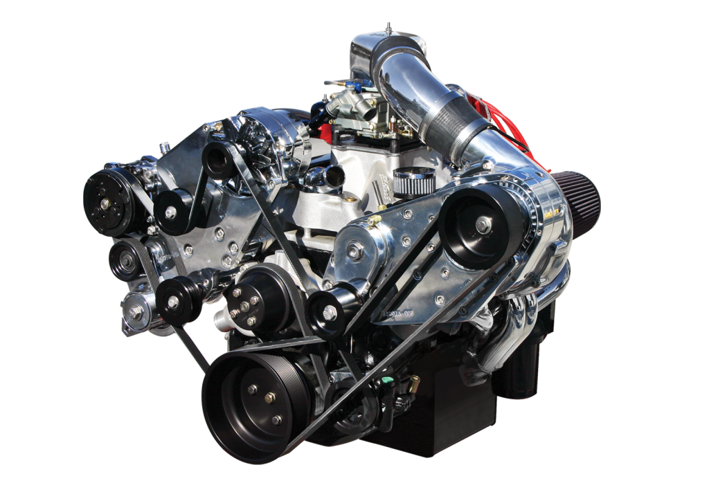 Serpentine accessories, serpentine supercharger drive for SBC