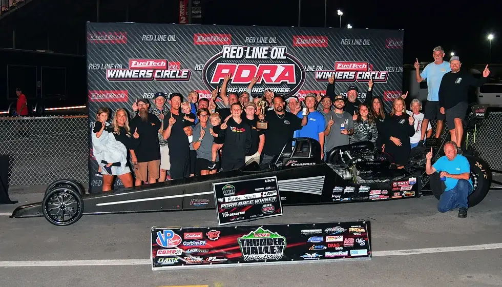 Michael White winner circle
