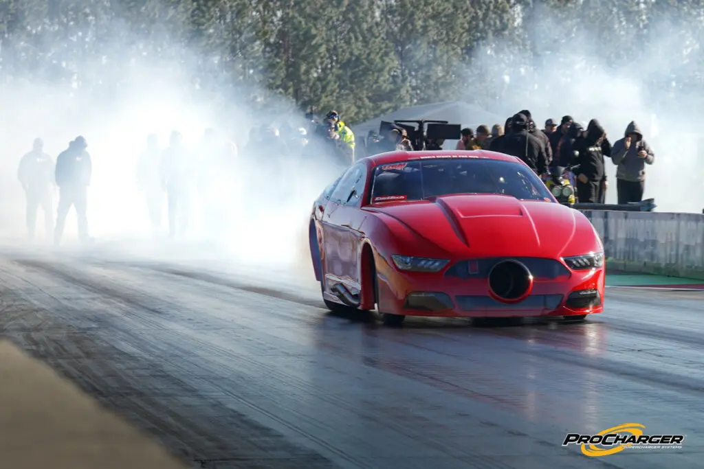 Manny B. in his ProCharged Mustang