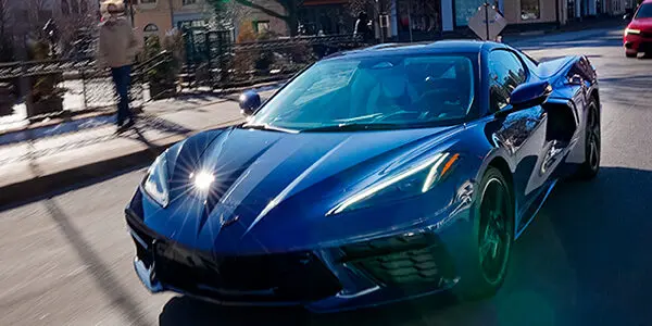 Corvette C8 Stingray with ProCharger supercharger