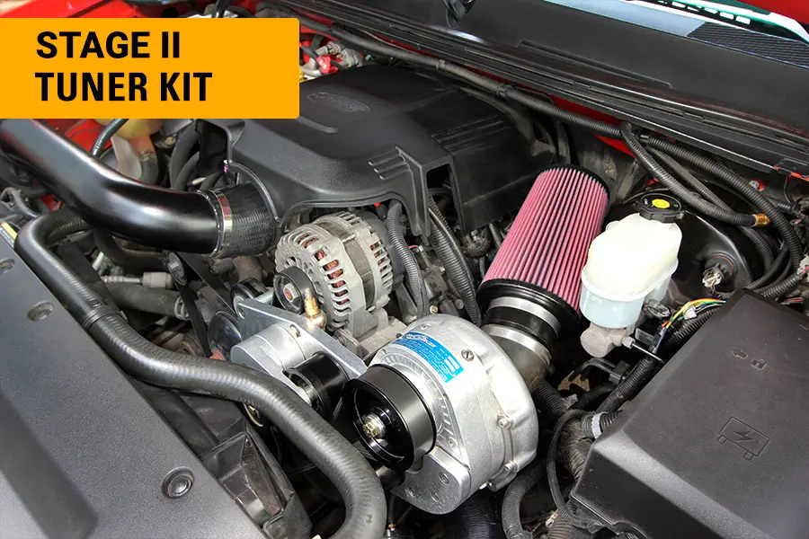 GM Truck Stage II supercharger tuner kit