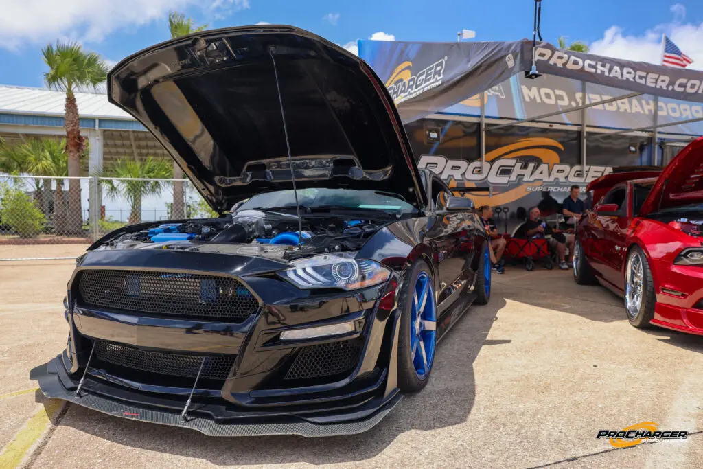 S550 ProCharged Blue Exterior