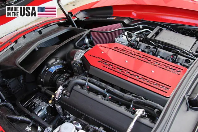 C7 Stingray Under Hood