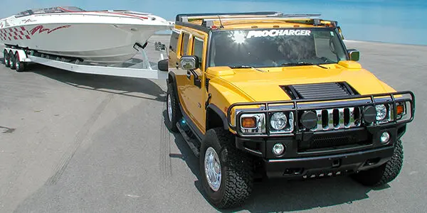 Hummer with ProCharger supercharger kit