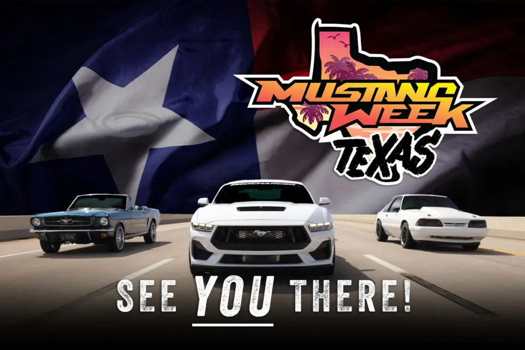 Mustang Week Texas promotion