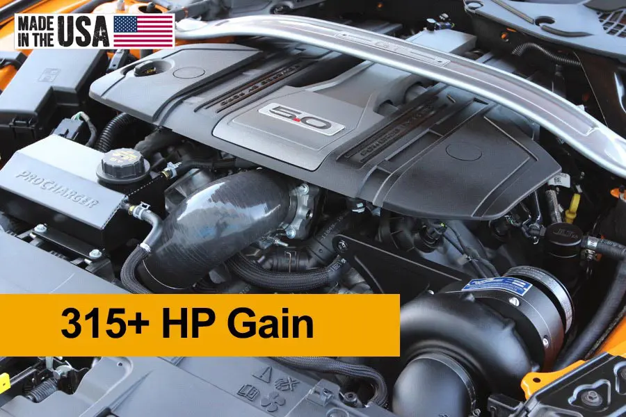 2018-2023 FORD MUSTANG GT SUPERCHARGERS