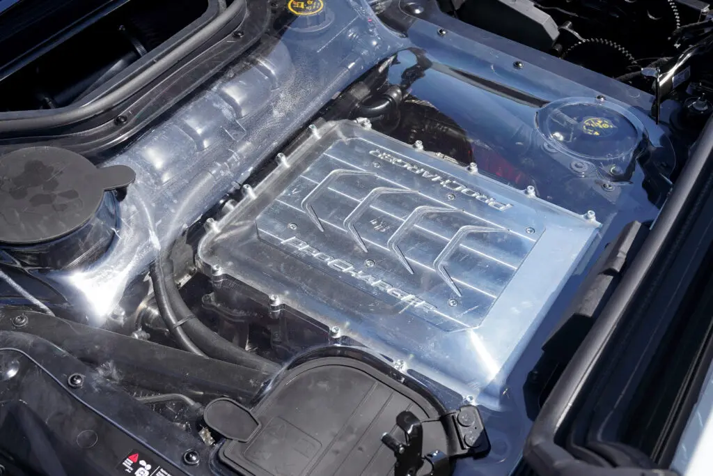 ProCharged E-Ray C8 underhood
