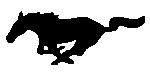 Mustang logo, small