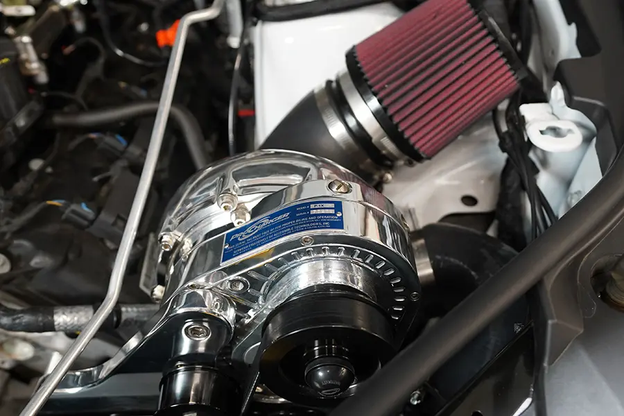 2024 Dodge Durango 5.7L supercharger underhood