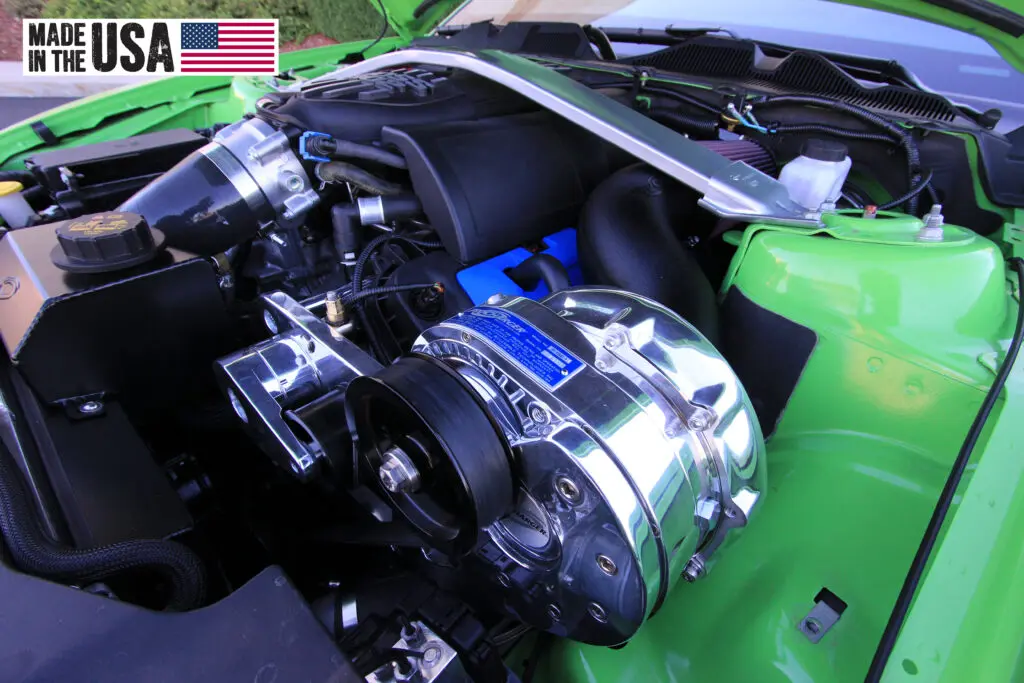 2013 Boss 302 Green Under Hood