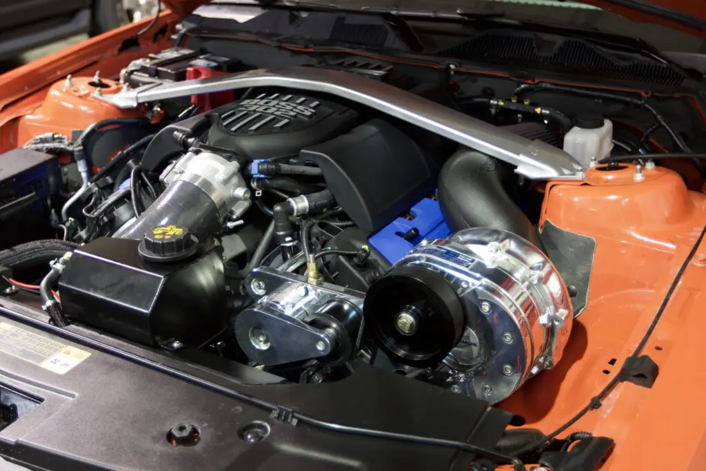 2012 Boss 302 Under Hood