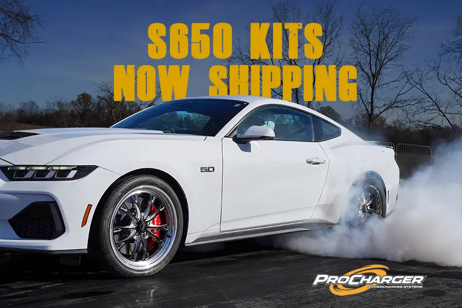 S650 supercharger kits now shipping