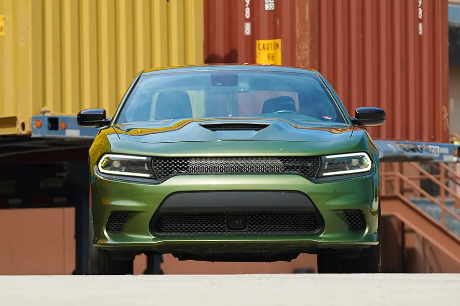 2023 V6 Charger Supercharger Kit Intercooler Peeking Through