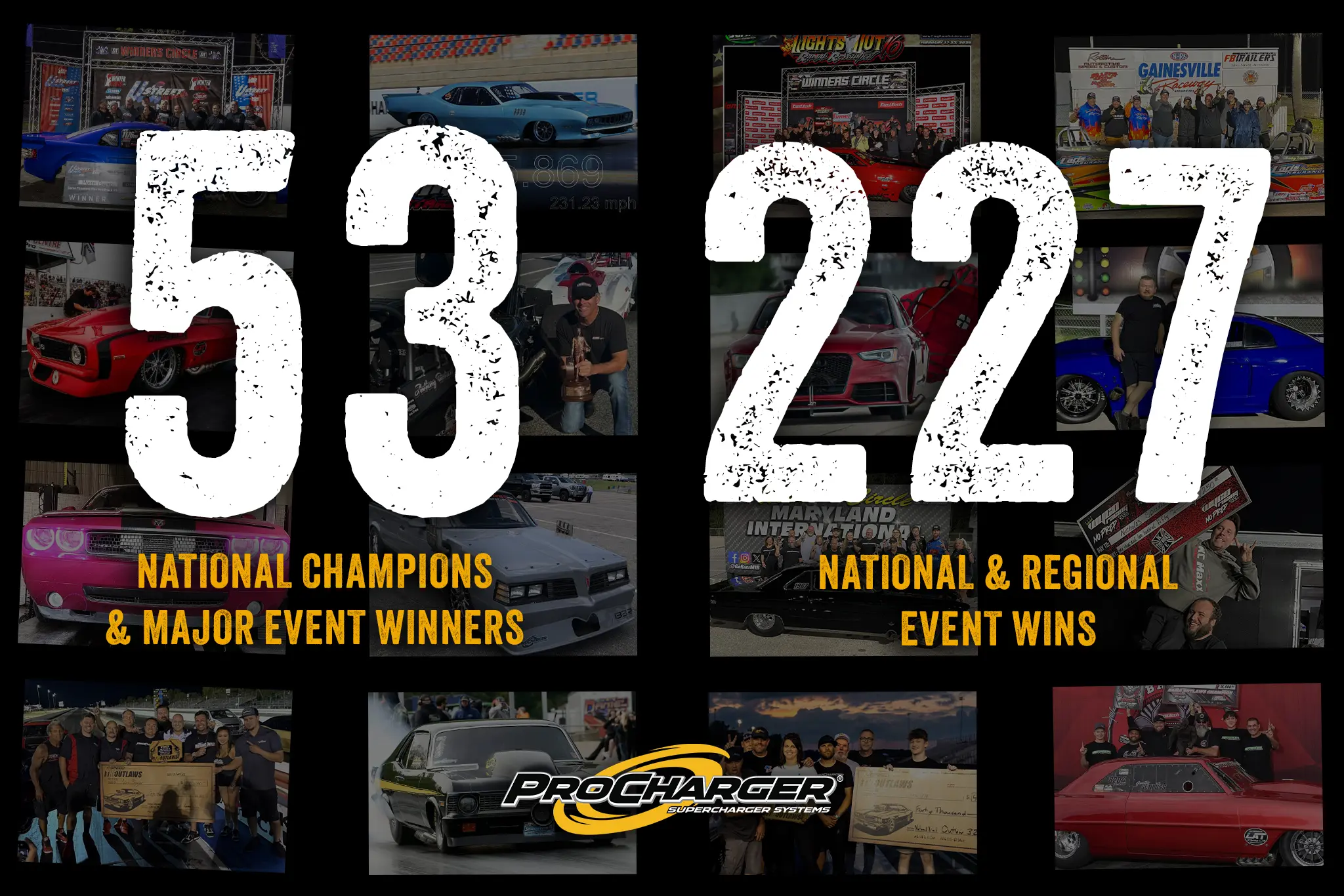 Built to Win: ProCharger Powers Hundreds of Victories Across 2025