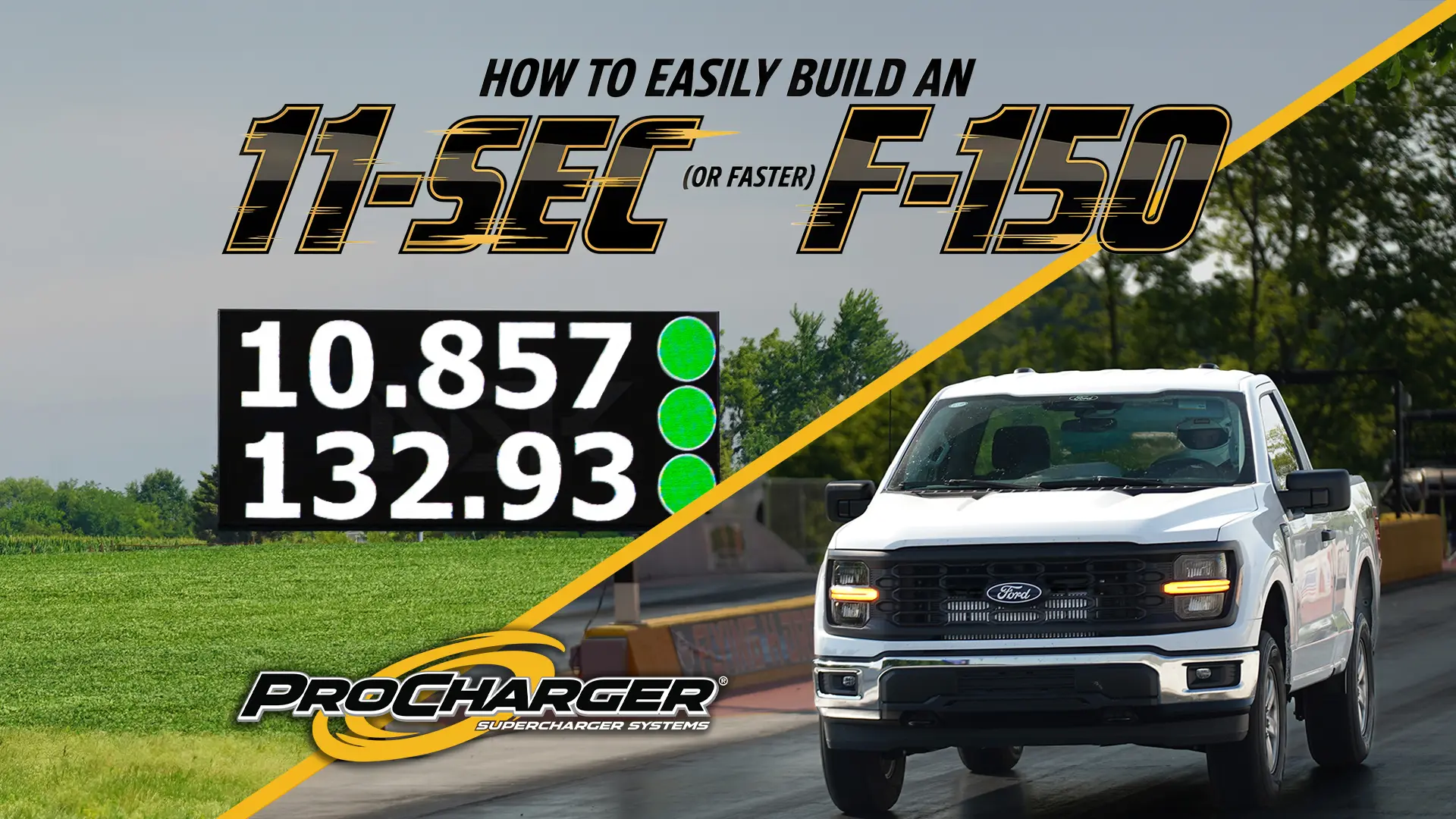 HOW TO EASILY BUILD AN 11-SEC (OR FASTER) F-150