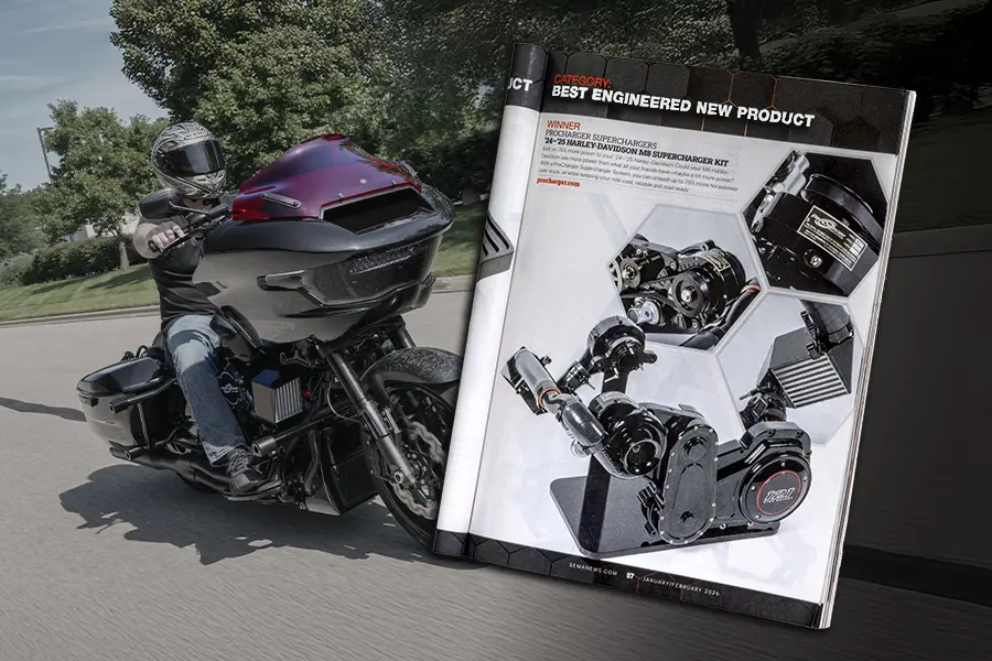 Harley-Davidson M8 Supercharger Kit