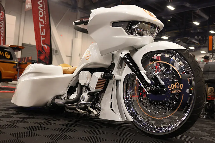 Harley supercharger kit for M8 - SEMA 2025