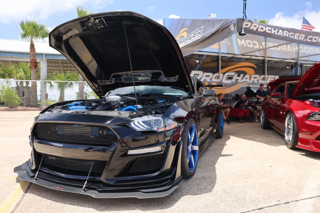 MUSTANG WEEK GALVESTON TX, CUSTOMER VEHICLE