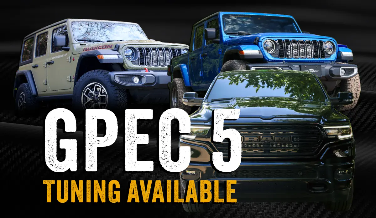 RAM & JEEP SUPERCHARGER KITS: GPEC5 TUNING AVAILABLE