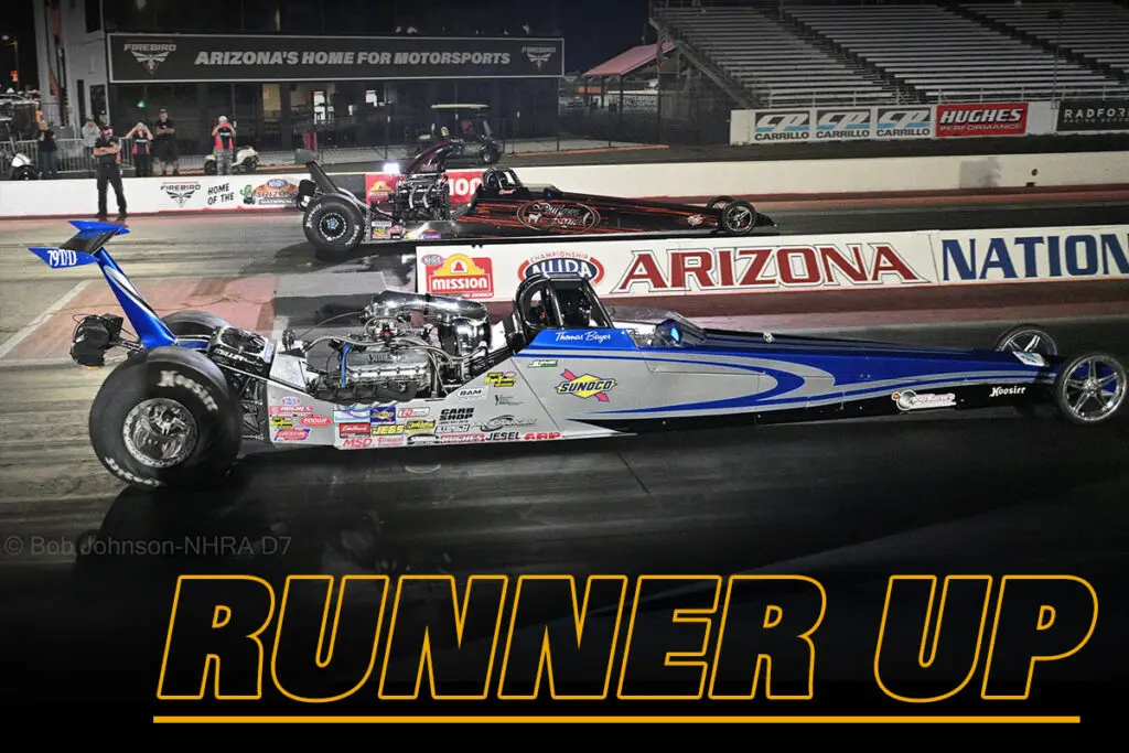 Jacky Bennett runner up finish