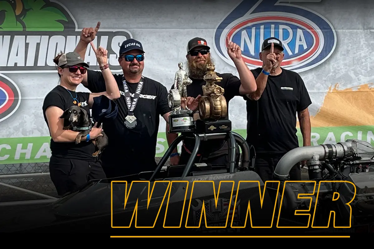 Jacky Bennett Wins Gatornationals Top Dragster