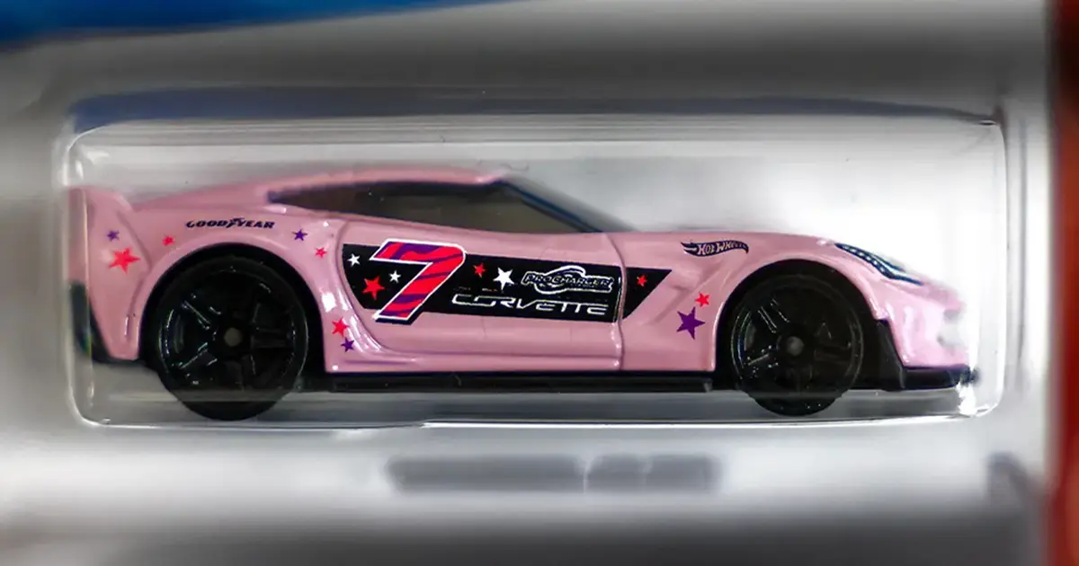 ProCharged Pink C7 Z06 Hot Wheel