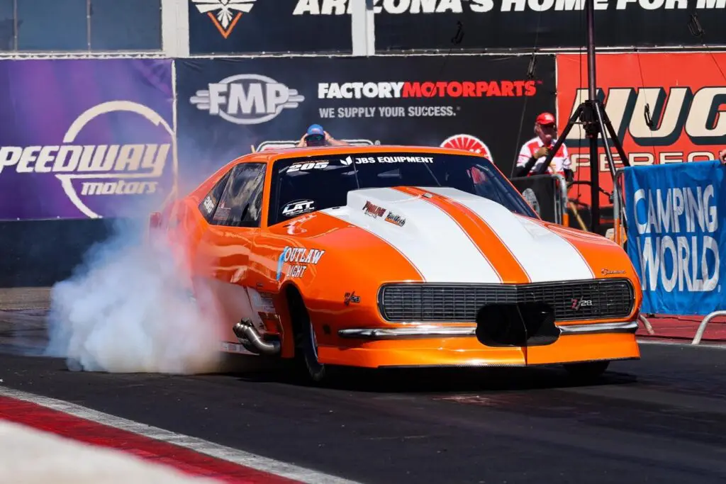Lyle Barnett piloting Billy Banakas ProCharged ProMod