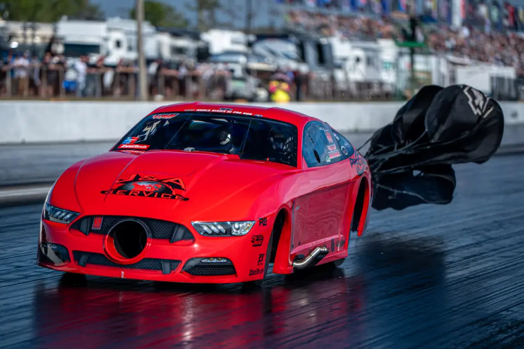 Manny B. Pulling the Shoots on his ProCharged Mustang