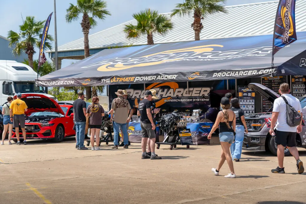 ProCharger Mustang Week Booth