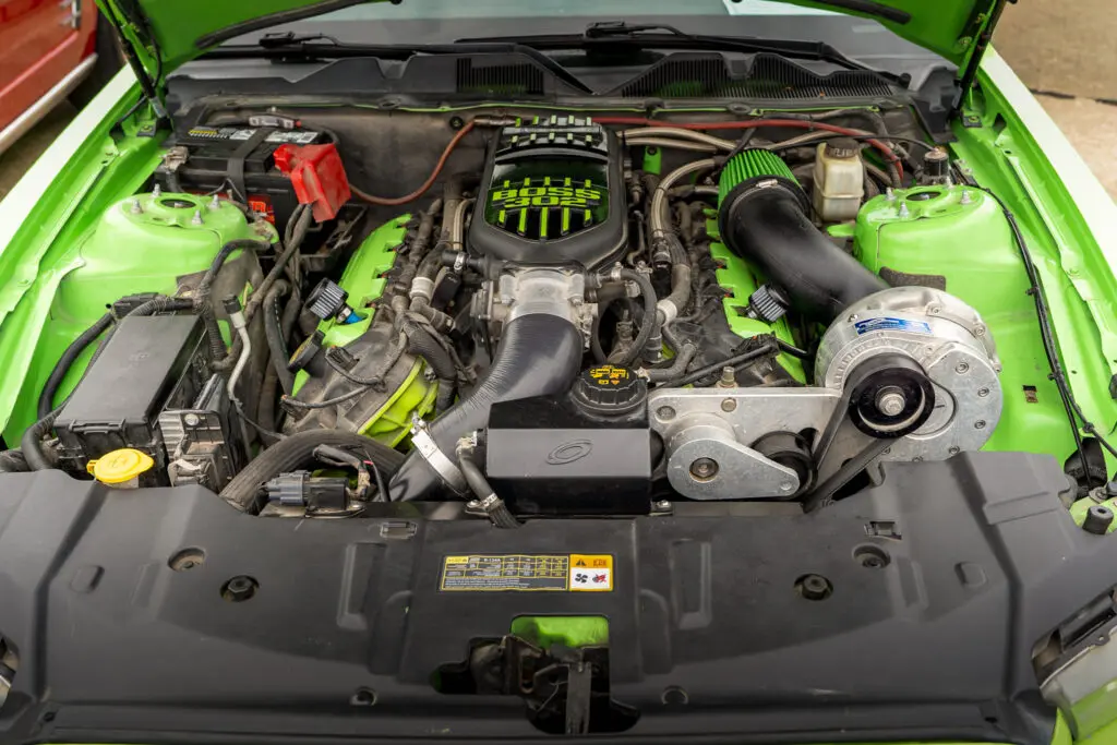 S197 Mustang ProCharged underhood