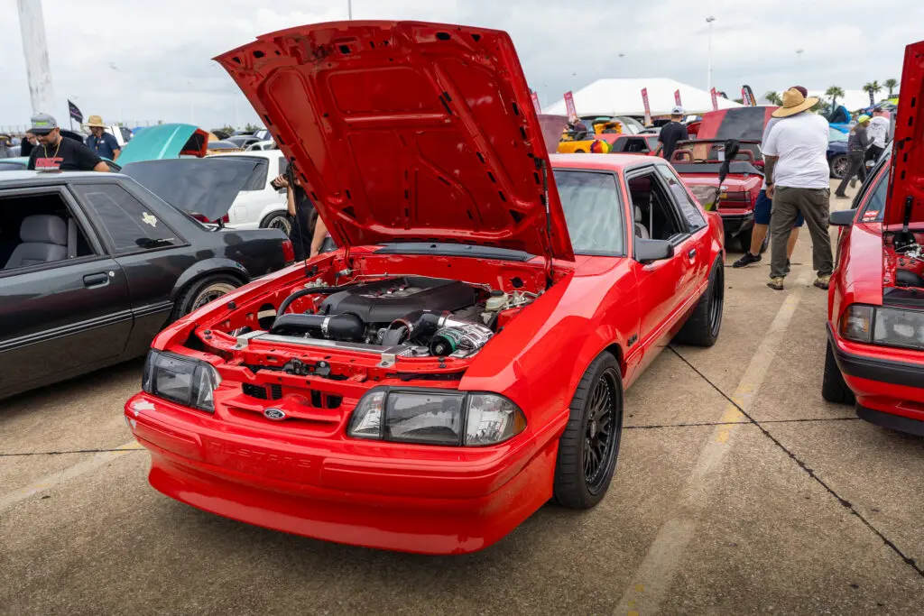 ProCharged Red Foxbody Exterior