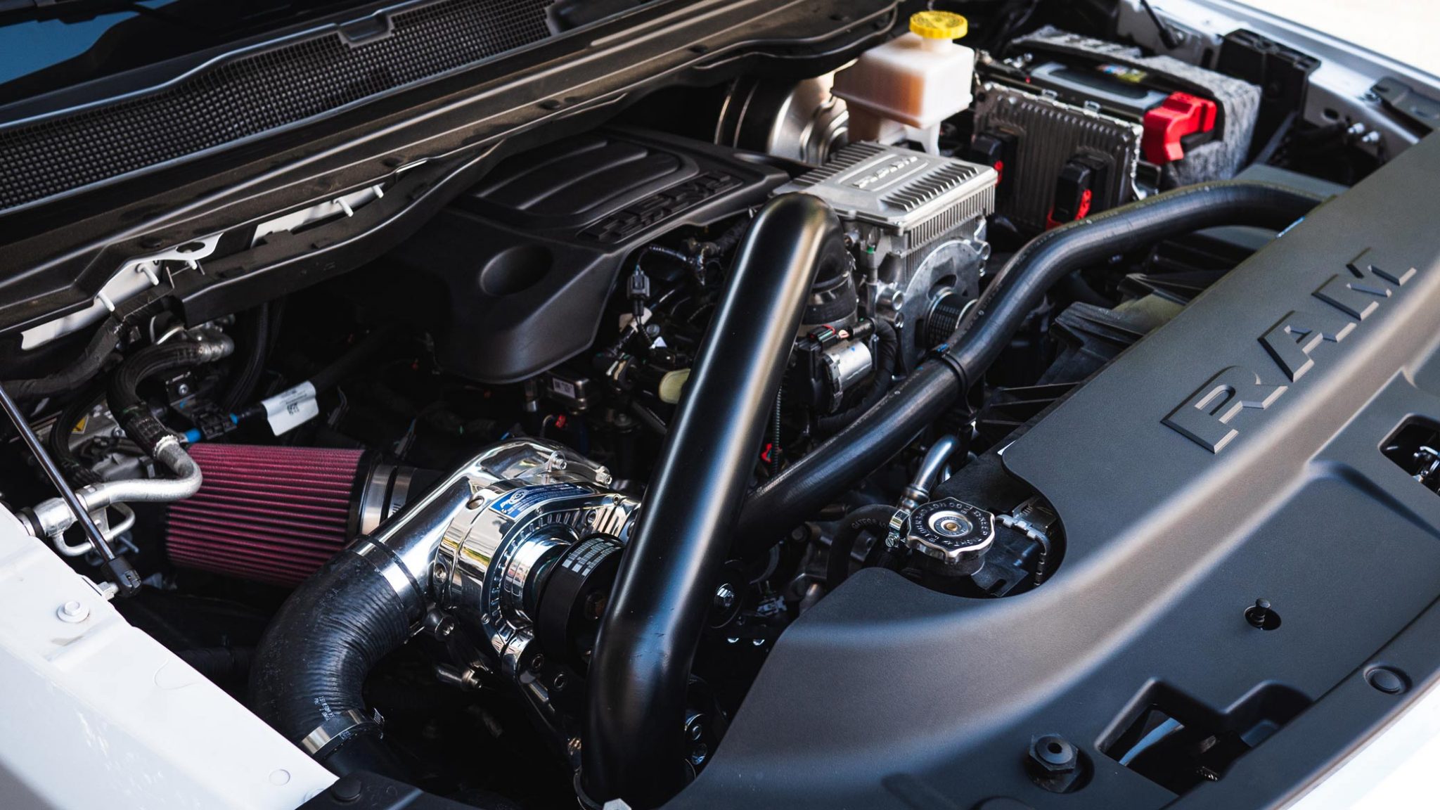 PROCHARGER SUPERCHARGES WORLD'S FIRST HYBRID! (RAM ETORQUE