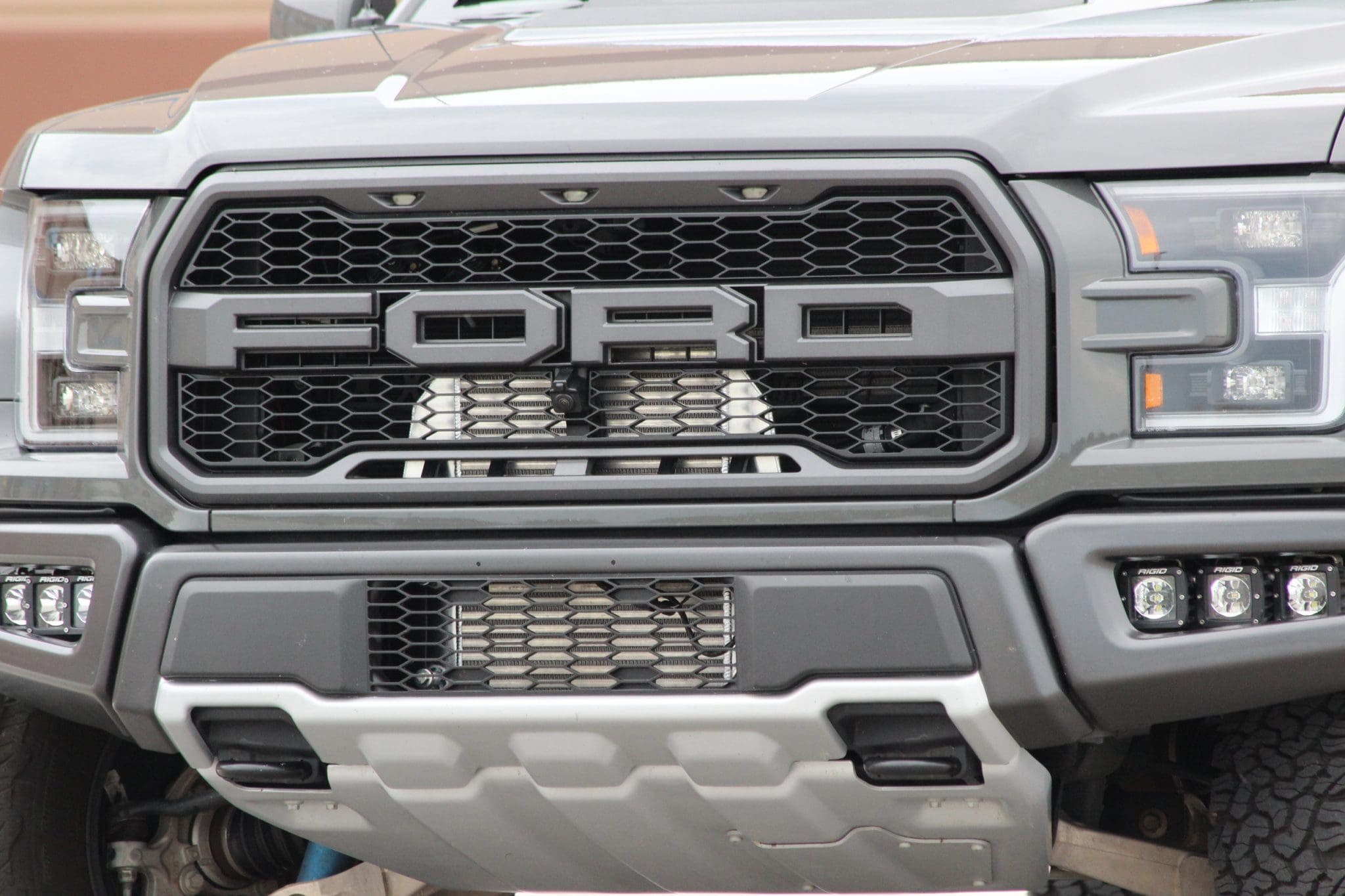 RAPTOR INTERCOOLER FROM PROCHARGER = LOWER AIR TEMPS AND BETTER