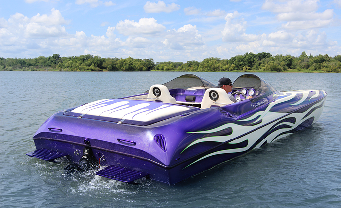 Supercharged Boat