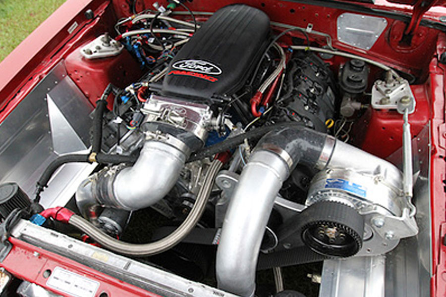 Ford Coyote MNRA engine swap setup