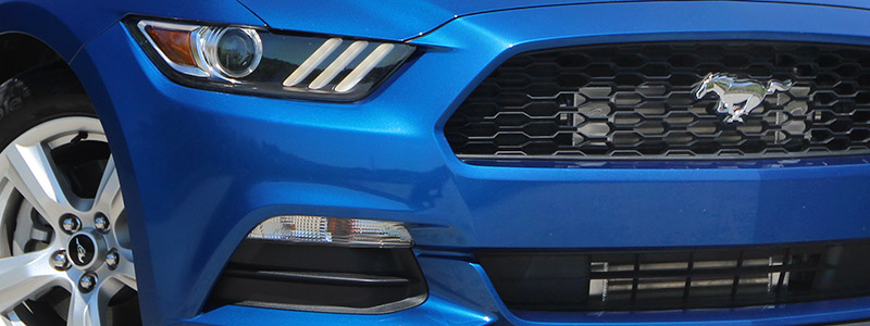 Mustang V6 Vehicle Supercharger Banner