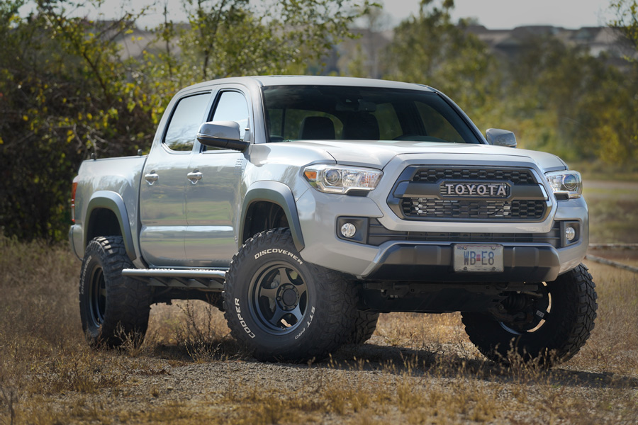 Tacoma supercharger on trails