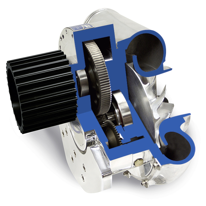 Procharger F3 Cutaway