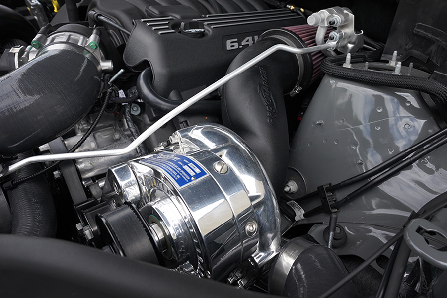 2020 Jeep Grand Cherokee supercharger underhood