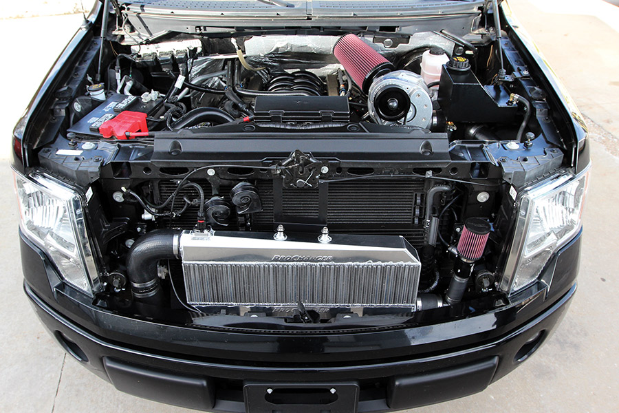 2014 F-150 standard Inlet with intercooler