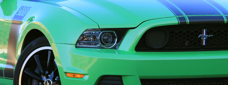 Mustang BOSS 302 Supercharger banner