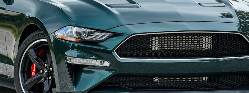 Ford Mustang Bullitt Supercharger Banner Hero