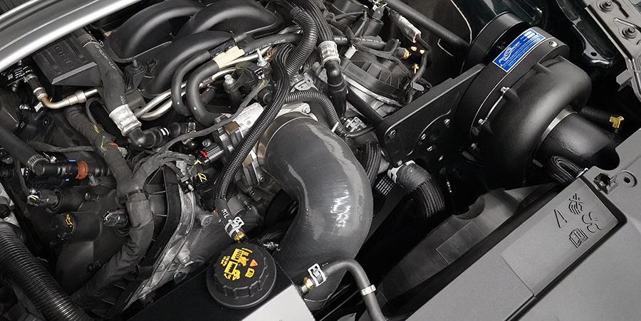 Supercharged Mach1 Engine Bay 2